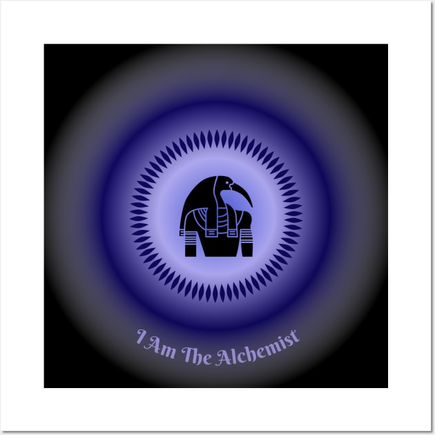 I Am The Alchemist. Thoth Ancient Egyptian God. Wall Art by Anahata Realm